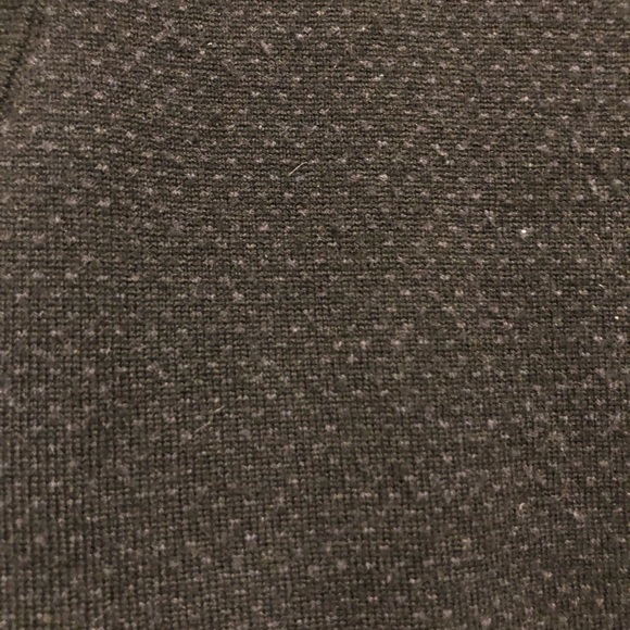 Unisex Black Button Sweater Vest - Picture 3 of 5